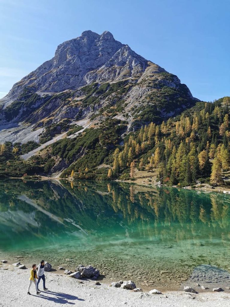 Das ist der Seebensee - eine der Top Sehenswürdigkeiten der Region