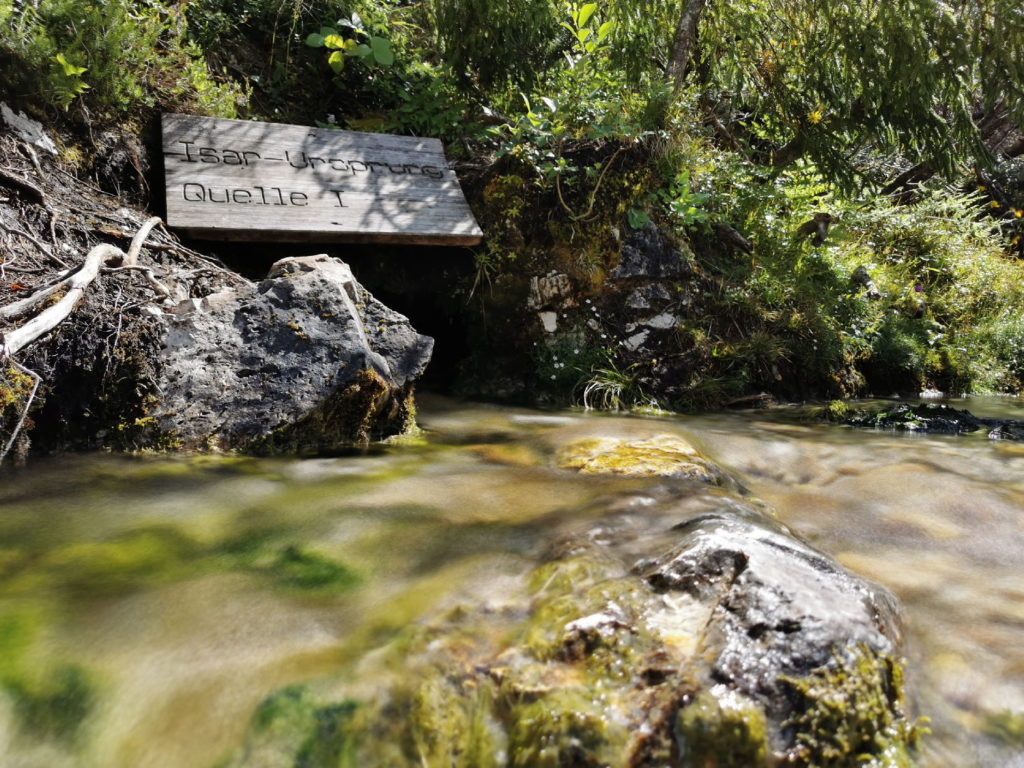 An der Isarursprung Quelle