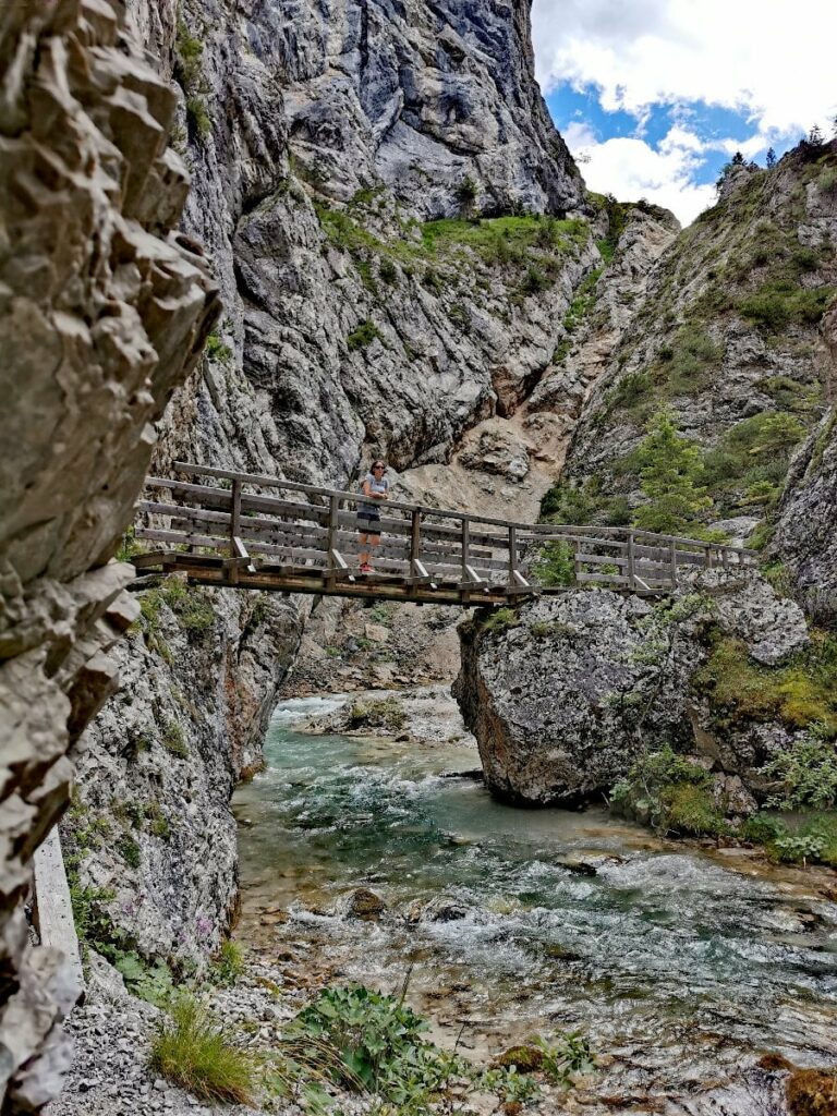 Die Gleirschklamm - ein Juwel im Karwendel, liegt nahe beim Isarursprung