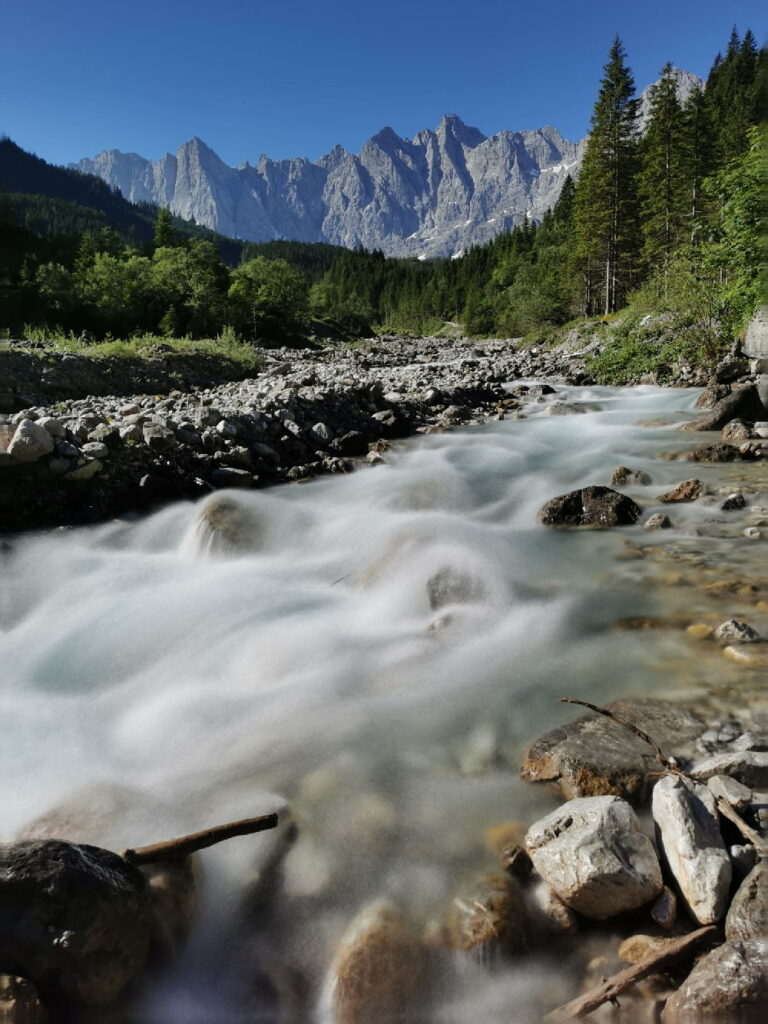 Von Hinteriss ins Karwendel - für mich immer wieder ein Stück wunderbar wilde Natur