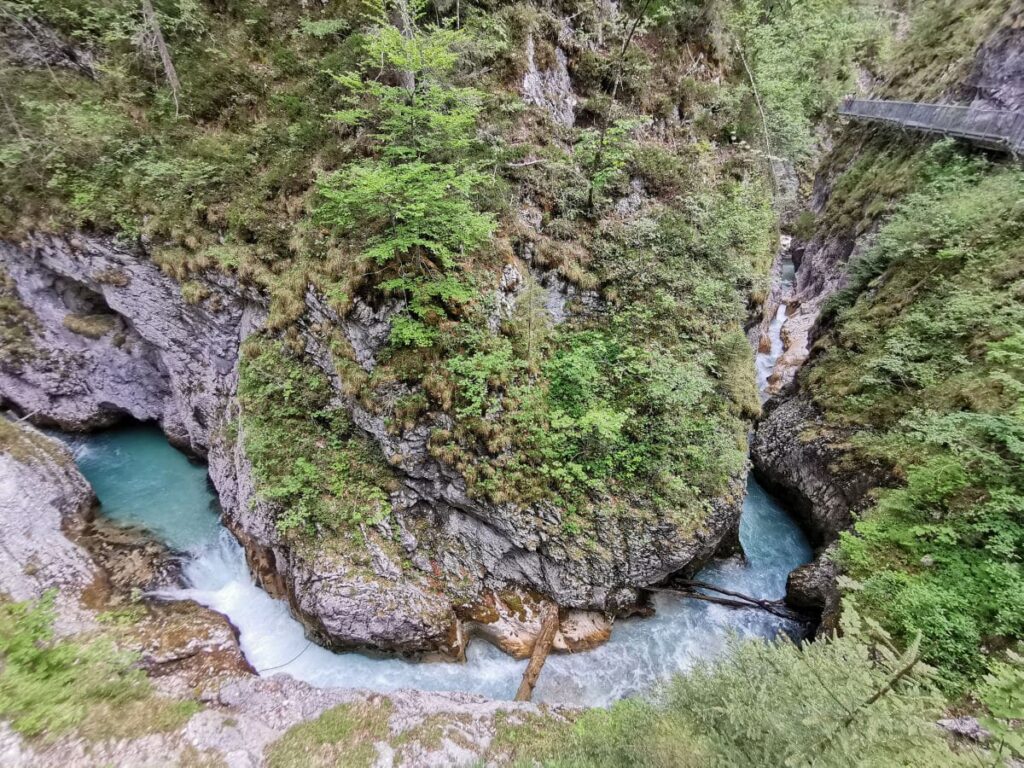 zählt zu den schönsten Orten in den Alpen - die Leutaschklamm