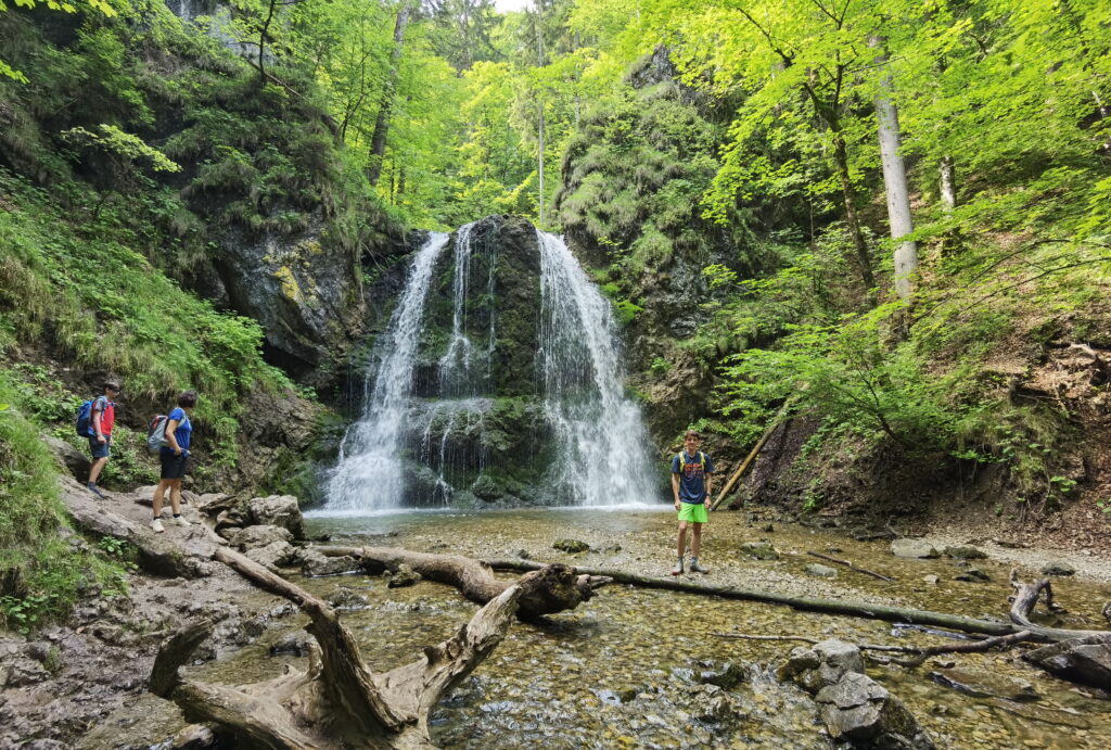 Naturwunder in den Alpen - die Josefsthaler Wasserfälle
